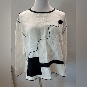 XIAO Linen Blouse M